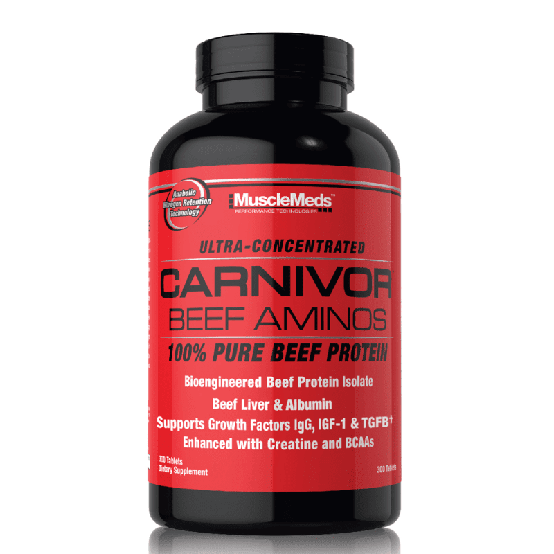 Carnivor Beef Aminos , 300 Tablets Best Nutrition